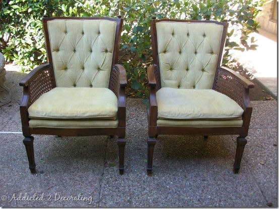 cane chairs before
